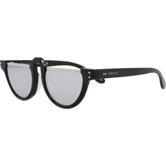 GUCCI Novelty GG1368S001 Round BLACK CRYSTAL Sunglasses main image 10